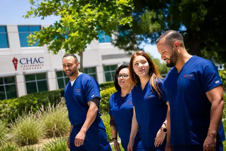 Outside the CHAC Carson campus